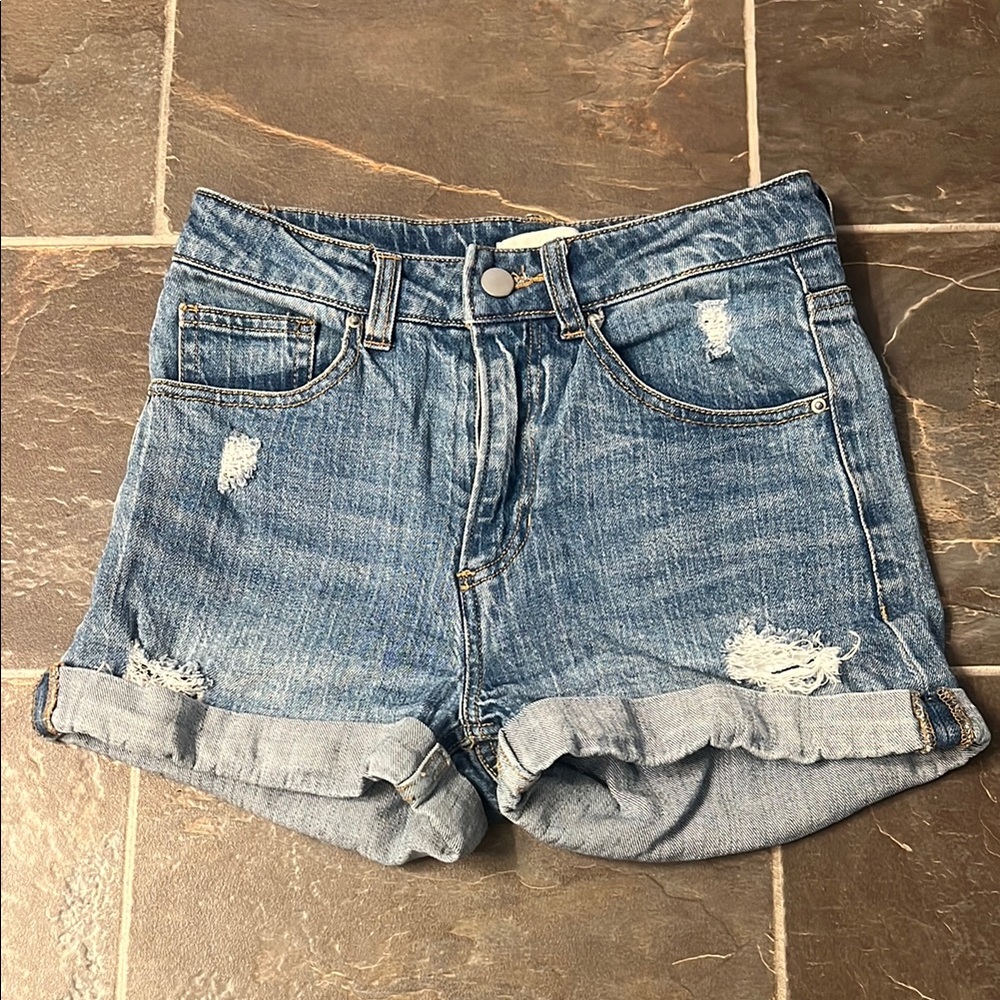 Denim Blue Women's Shorts